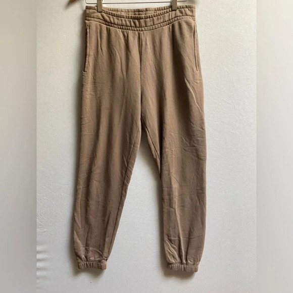 Wilfred Free Aritzia Organic  Cotton joggers oversized Sz S - Picture 1 of 10